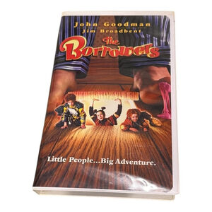 The Borrowers VHS 1998 John Goodman Family Comedy Movie Hi-Fi Stereo
